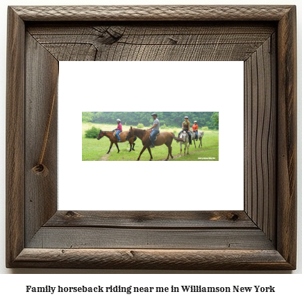 family horseback riding near me in Williamson, New York